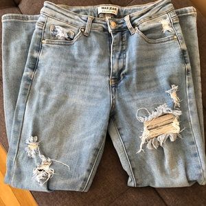 Light Blue Wax Jeans